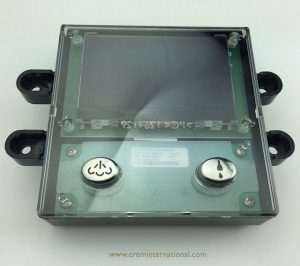Display PCB Carat with 2 Buttons